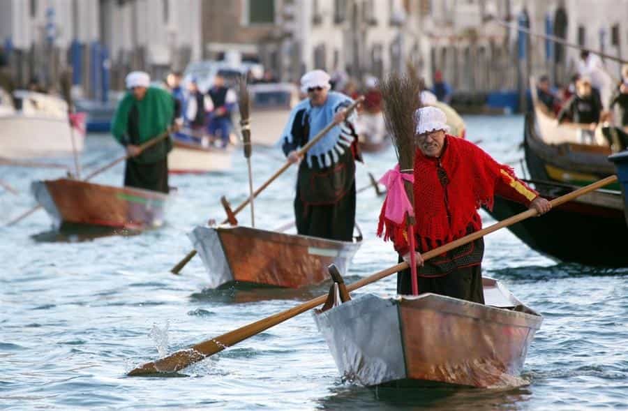 Epifania 2018 a Venezia: la regata delle Befane ed altre attrazioni