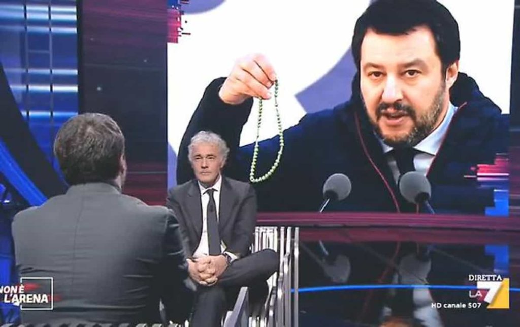 Non è l'arena: l'intervista a Matteo Salvini nella puntata di ieri 25 febbraio 2018