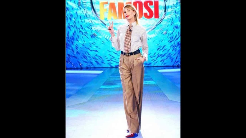 Alessia Marcuzzi, il look di stasera martedì 3 aprile 2018 all’Isola dei Famosi!